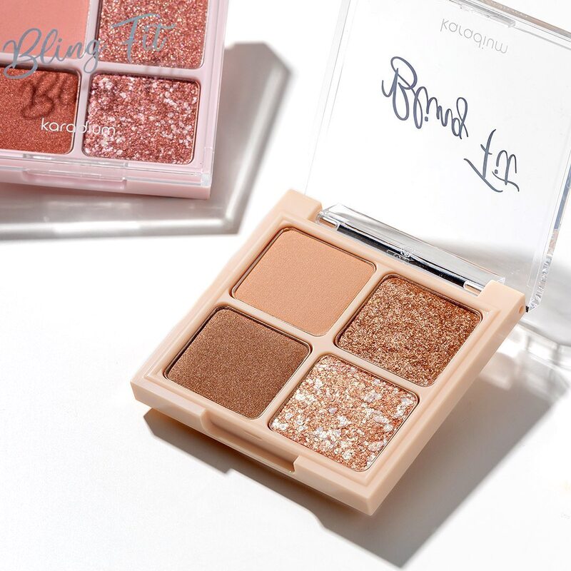 Phấn Mắt Karadium 4 Ô Bling Fit Bijou Box Shadow - Moonstone