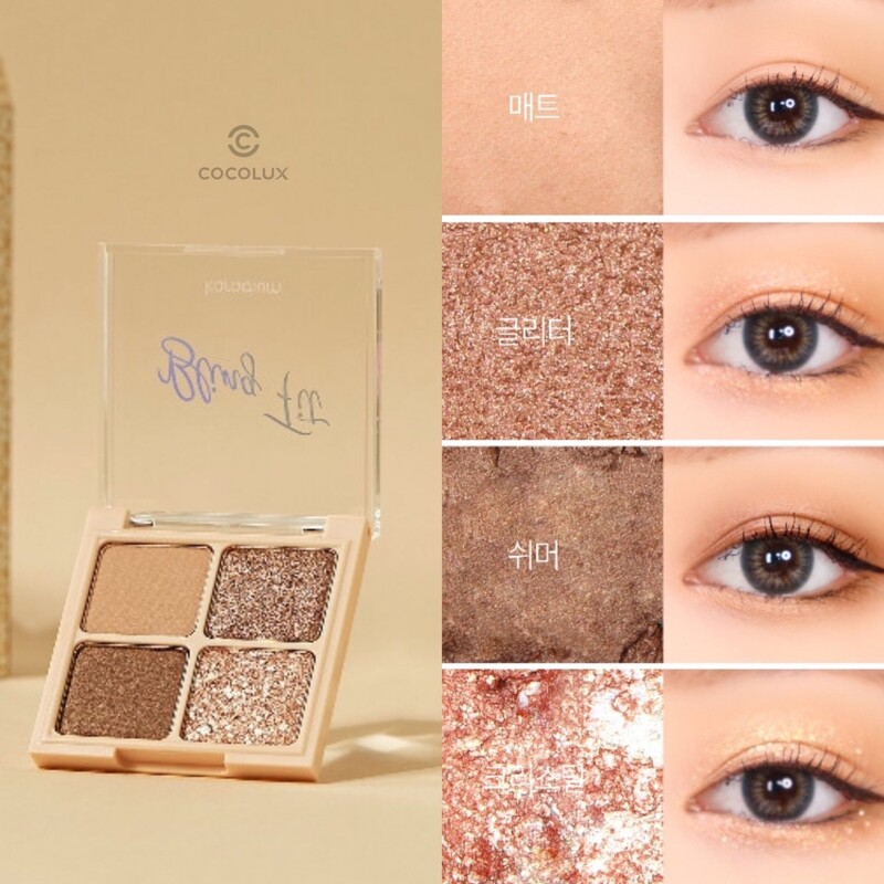 Phấn Mắt Karadium 4 Ô Bling Fit Bijou Box Shadow - Moonstone