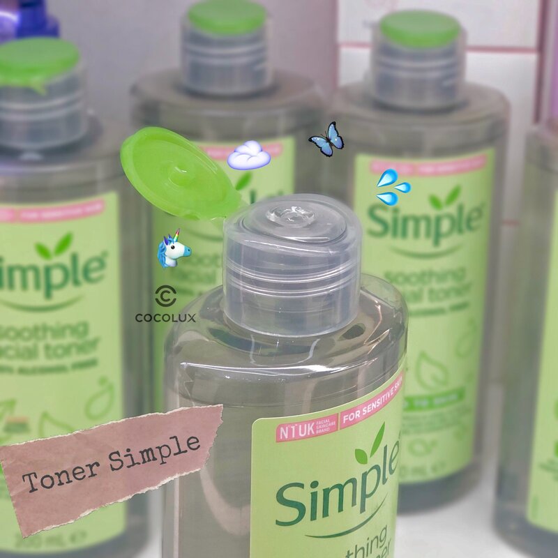 Toner Simple Soothing Facial Toner Kind To Skin 200ml