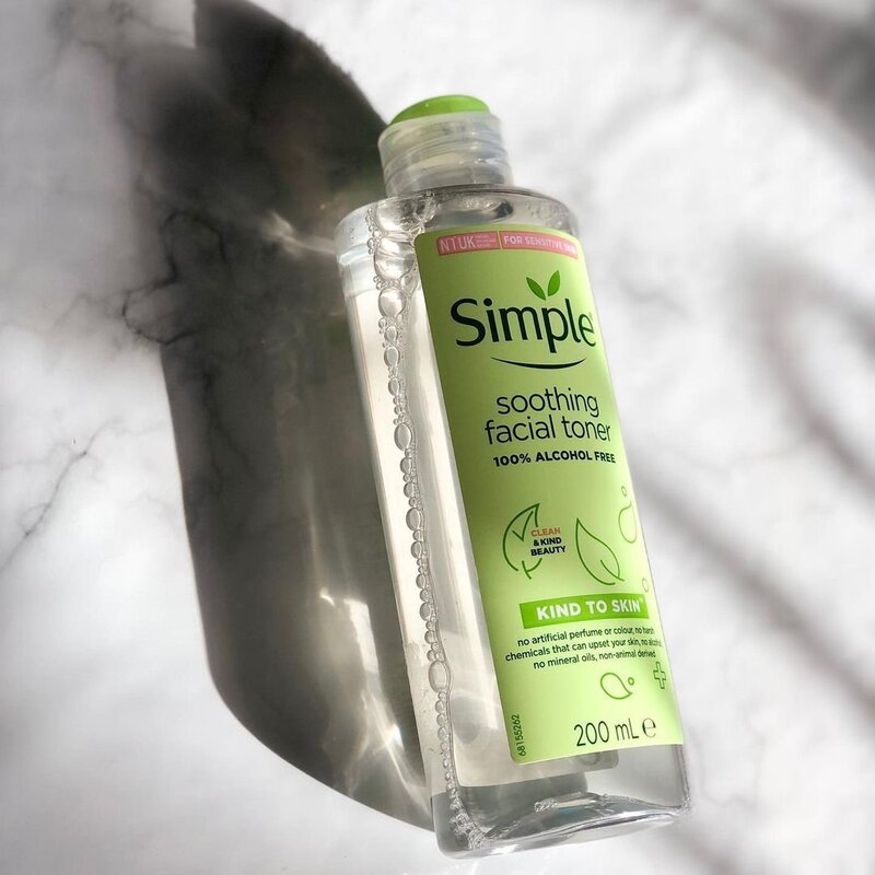 Toner Simple Soothing Facial Toner Kind To Skin 200ml