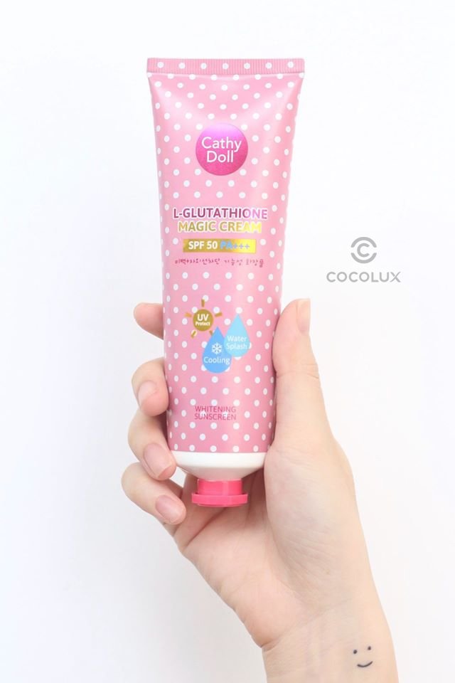Kem Chống Nắng Cathy Doll Magic Làm Trắng Da SPF50 PA+++ 138ml