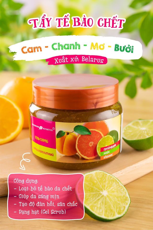 Tẩy Tế Bào Chết Toàn Thân Chanh Đào