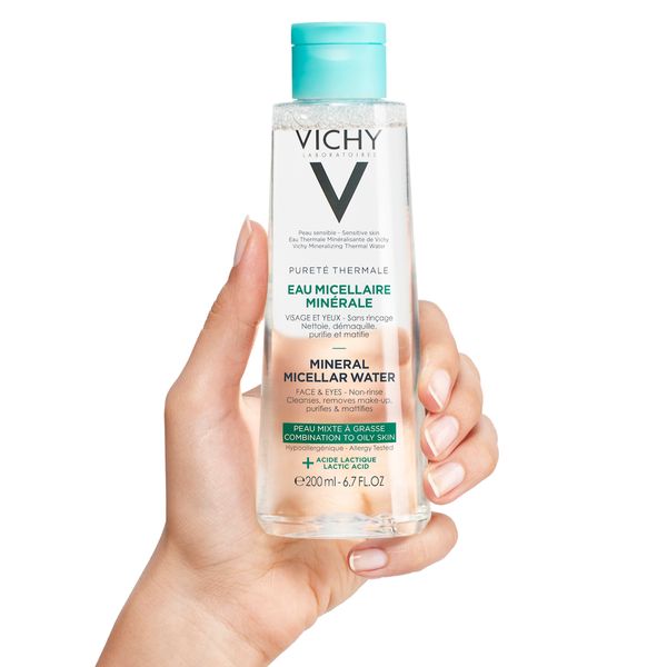 Nước Tẩy Trang VICHY Giàu Khoáng Chất Da Bóng Dầu Và Hỗn Hợp 200ml