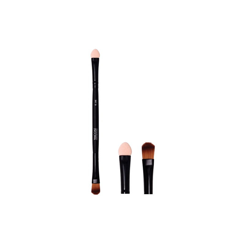 Cọ Phấn Mắt Vacosi Shader Dual Brush 2 Đầu - E2E