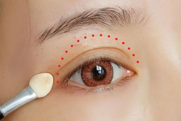 Cọ Phấn Mắt Vacosi Shader Dual Brush 2 Đầu - E2E