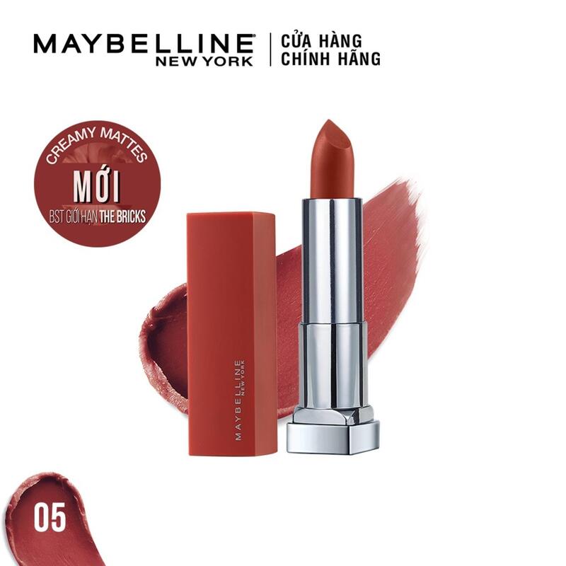 Son Thỏi Maybelline Color Sensational The Bricks City Heat - 05