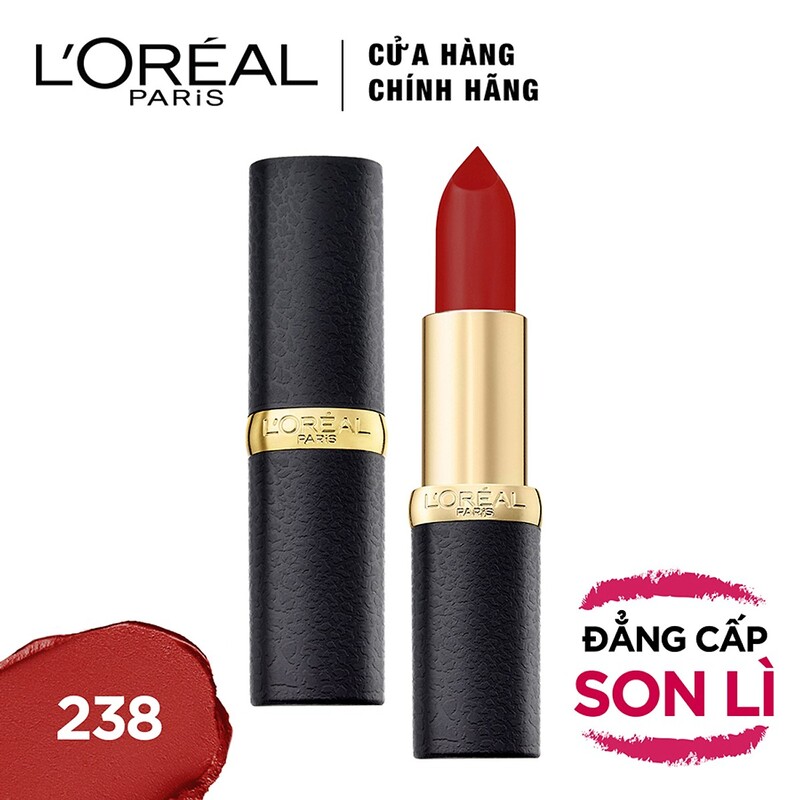Son Thỏi L'Oreal Color Riche Matte Dạng Lì Mịn Môi - 238