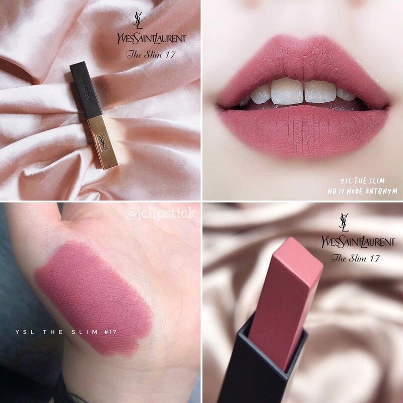 Son Thỏi YSL Rouge Pur Couture The Slim 17 Nude Antonym