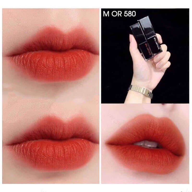 Son Thỏi Shu Uemura Matte Dạng Lì Mor 580 3g