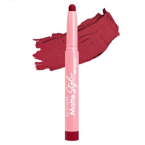 Son Bút Chì Silkygirl Matte Styler Slim Lipcolor 1.4g - 06 Goth