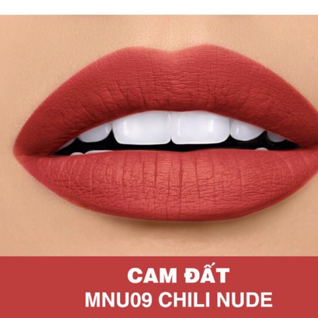 Son Thỏi Maybelline Creamy Mattes MNU 09 Chili Nude