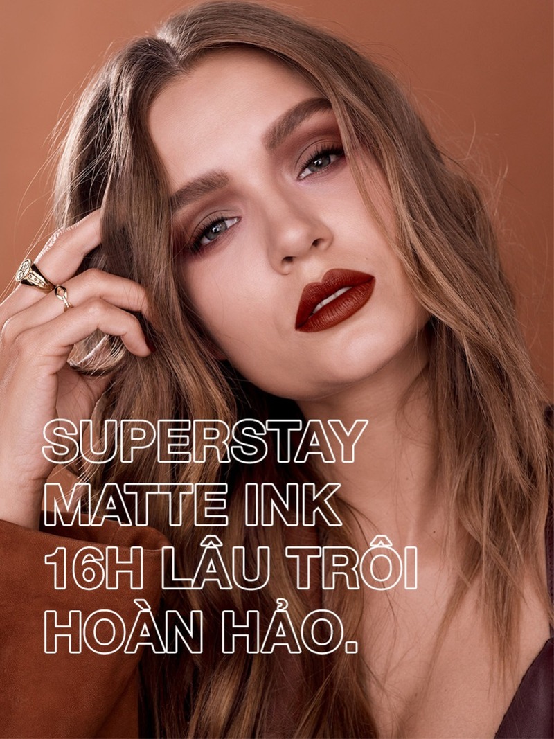 Son Kem Maybelline Super Stay Matte Ink Siêu Lì - 117