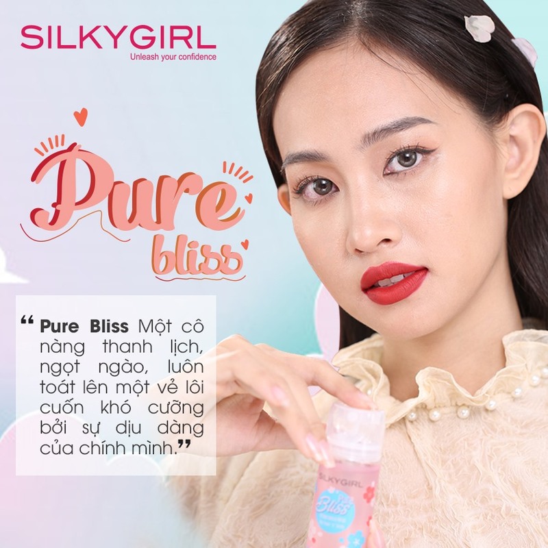 Xịt Thơm SilkyGirl Toàn Thân Và Tóc - Pure Bliss 50ml