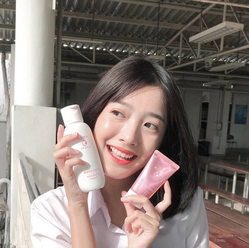 Kem Chống Nắng Senka CC Serum 3 In 1 Dưỡng Sáng Da Nâng Tông 40g