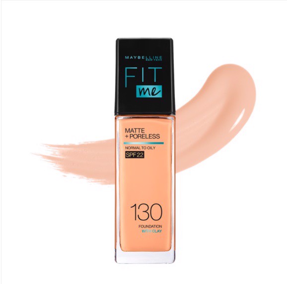 Kem Nền Maybelline Fit Me Matte Poreless Foundation SPF 22 #130 30ml