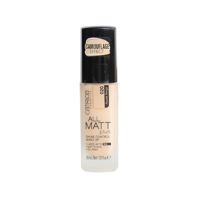 Kem Nền Catrice All Matt Plus Shine Control Make Up 18H - 20