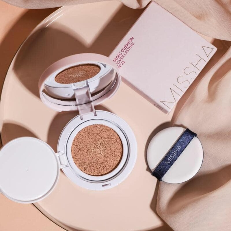Phấn Nước Missha Magic Cushion Cover Lasting 21 Light Beige 15g