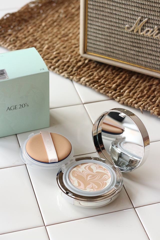 Phấn Lạnh AGE 20's Essence Cover Pact VX - Màu: 23 MC