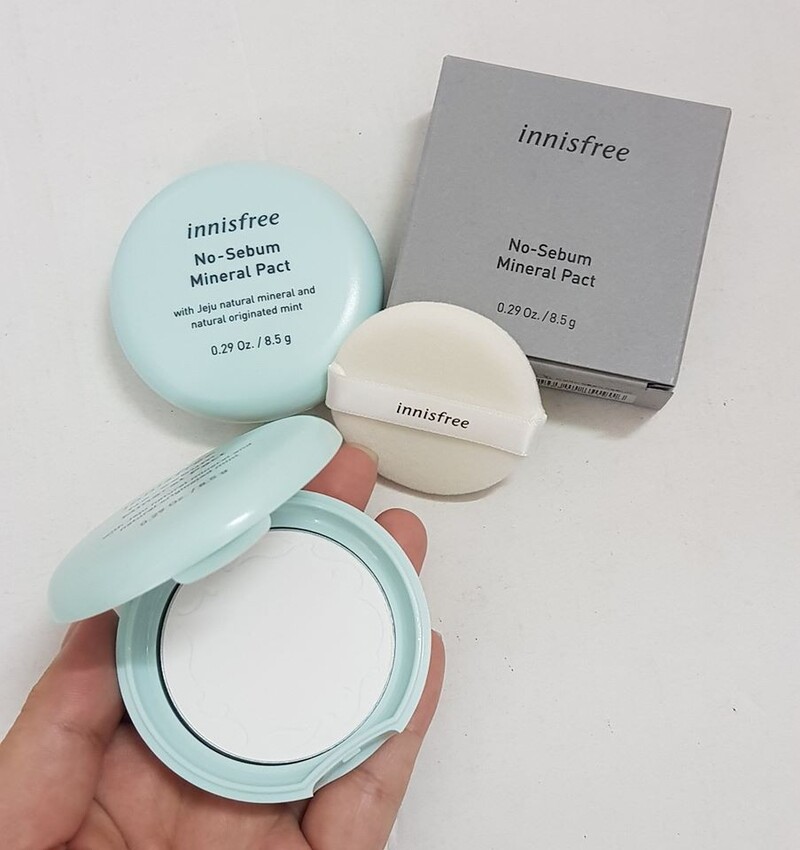 Phấn Phủ Innisfree No Sebum Mineral Pact 8.5g