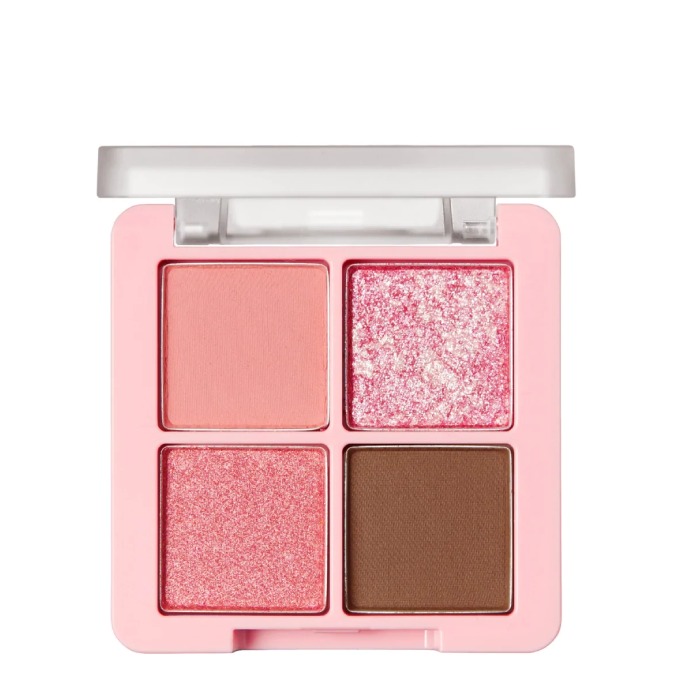 Phấn Mắt Black Rouge Crystal Heart Lock Shadow 4 Ô CH02 4g