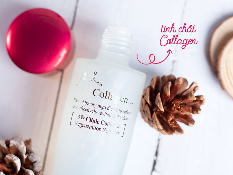 Nước Hoa Hồng 3W Clinic Collagen Regeneration Softener 150ml