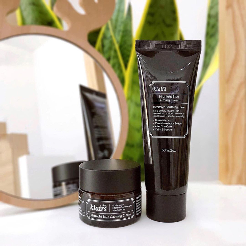 Kem Dưỡng Klairs Midnight Blue Calming Cream 60ml