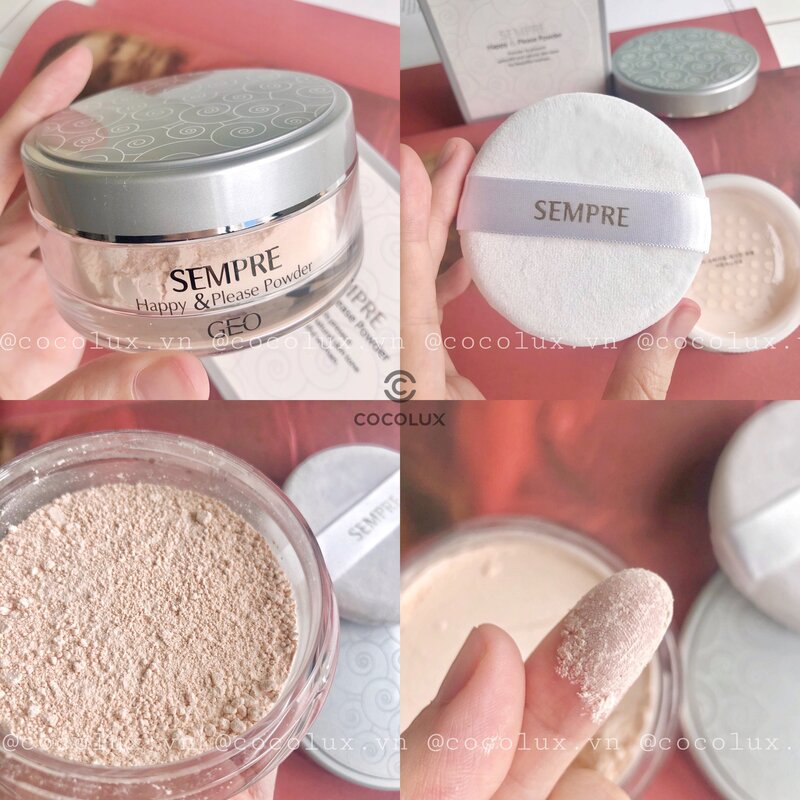 Phấn Phủ Bột GEO Sempre