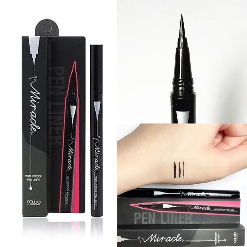 Dạ Kẻ Mắt Cellio Miracle Waterproof Pen Liner 0.8g