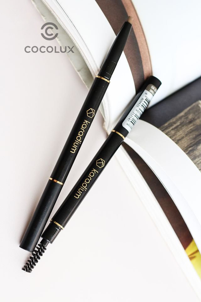 Chì Kẻ Mày Karadium 2 Đầu 01 Black Brown