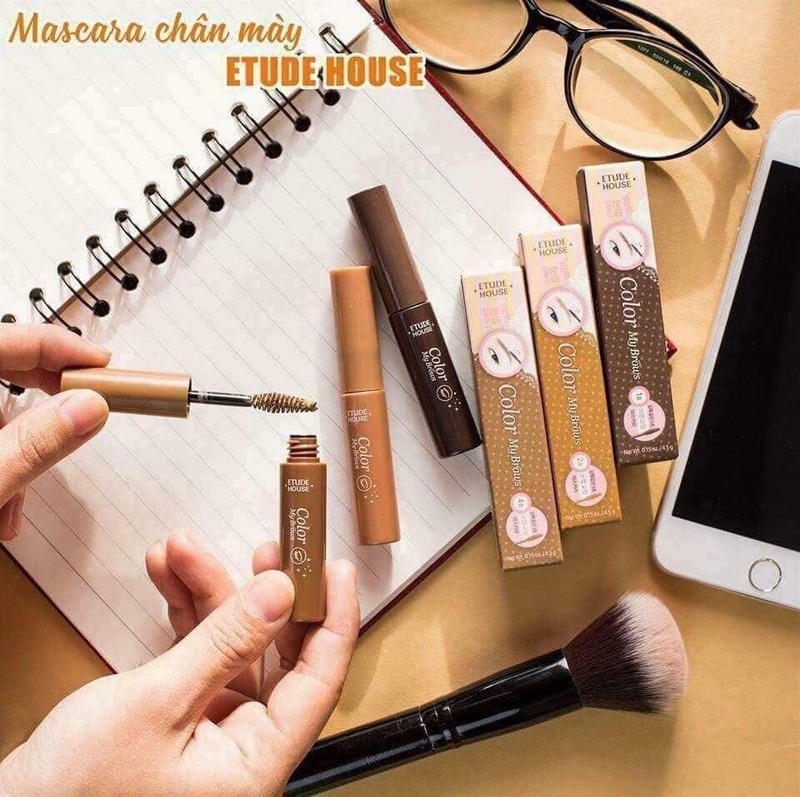 Mascara mày Etude 01 Rich Brown