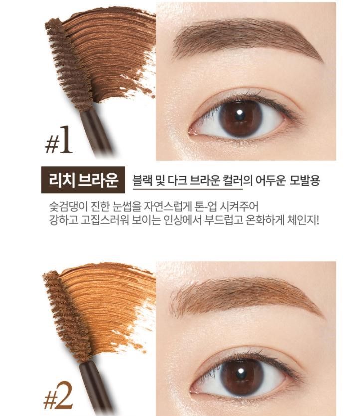 Mascara mày Etude 01 Rich Brown