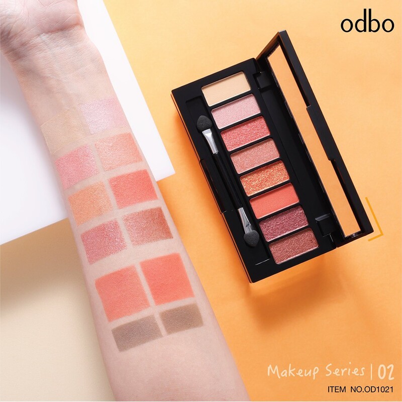 Phấn Mắt ODBO 2 Tầng Makeup Series OD1021 - 02
