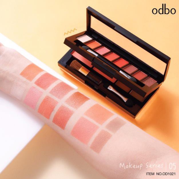 Phấn Mắt ODBO 2 Tầng Makeup Series OD1021 - 05
