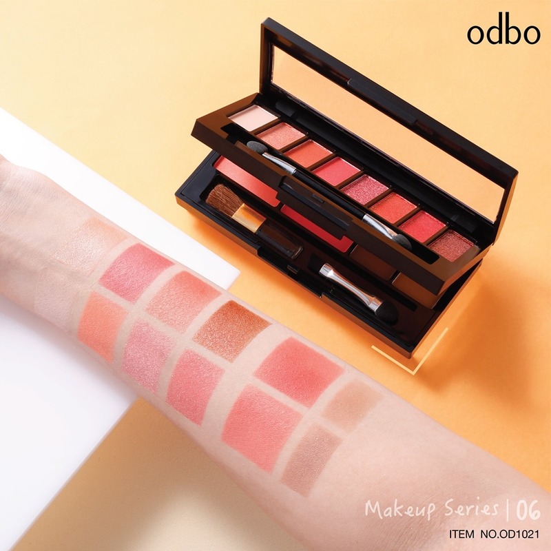 Phấn Mắt ODBO 2 Tầng Makeup Series OD1021 - 06