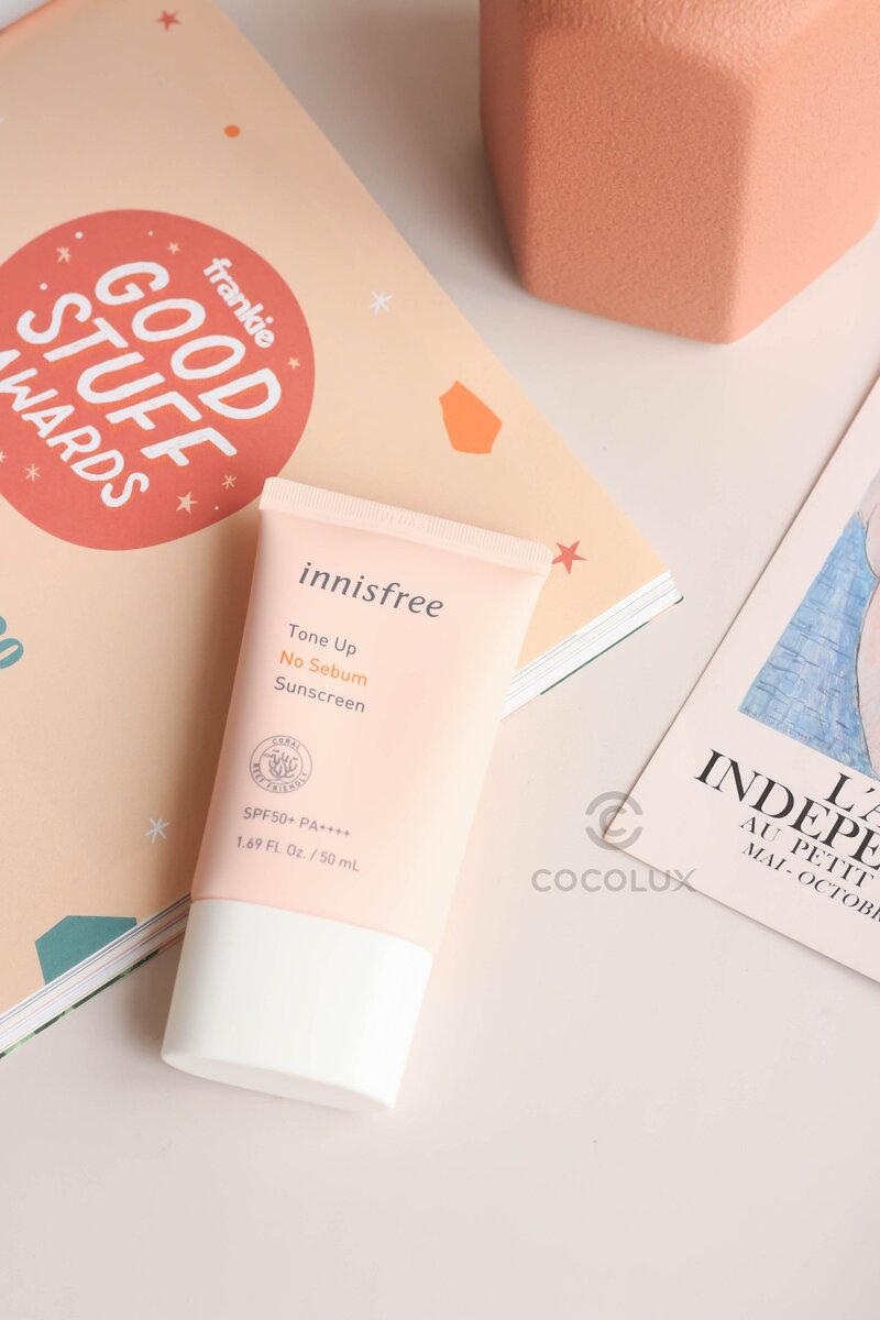 Kem Chống Nắng Innisfree Tone Up No Sebum Sunscreen 50ml