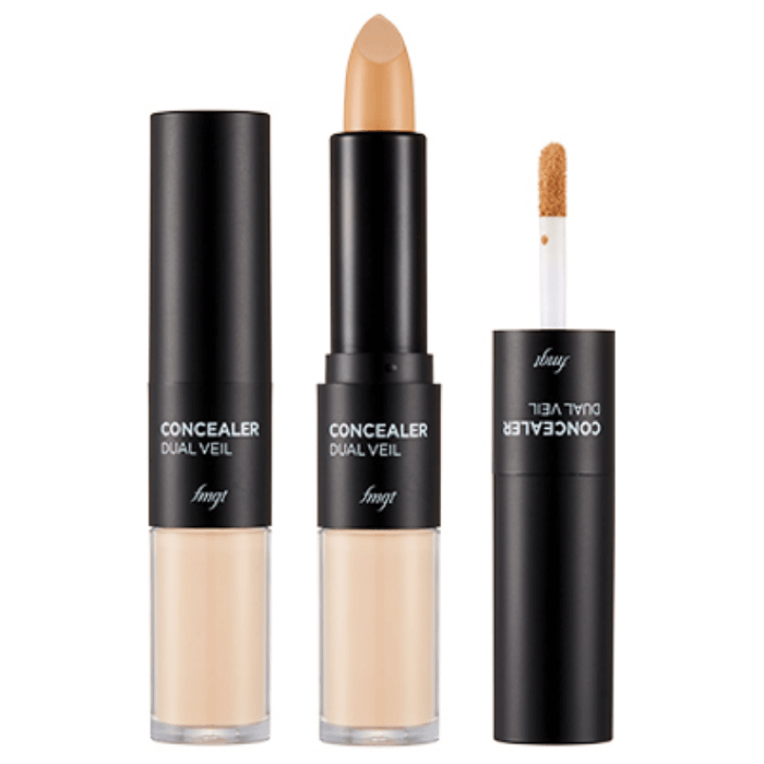 Che Khuyết Điểm The Face Shop Concealer Dual Veil 2 Đầu Tiện Dụng