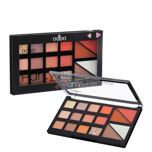 Phấn Mắt Odbo Party Wonder Palette OD1033 16 Ô - 02