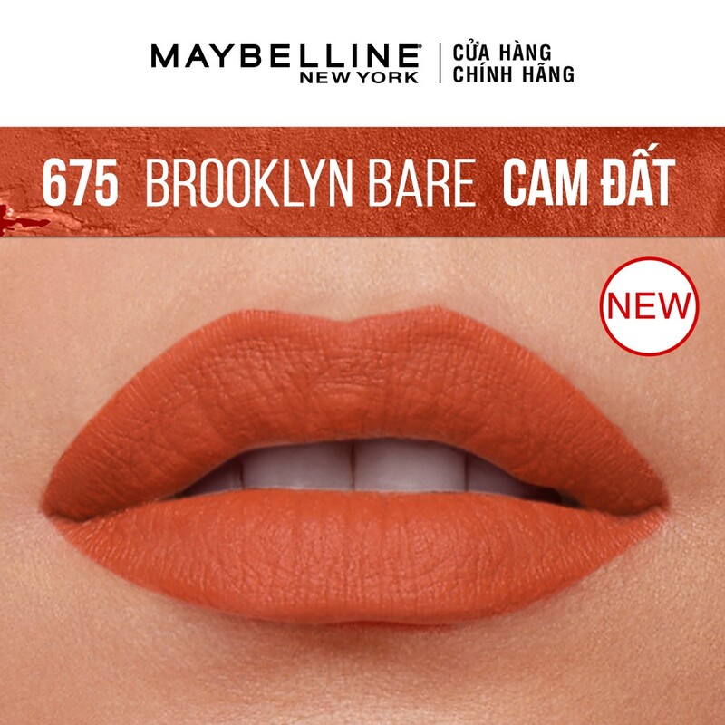 Son Thỏi Maybelline Color Sensational Mịn Lì- 675 Brooklyn Bare