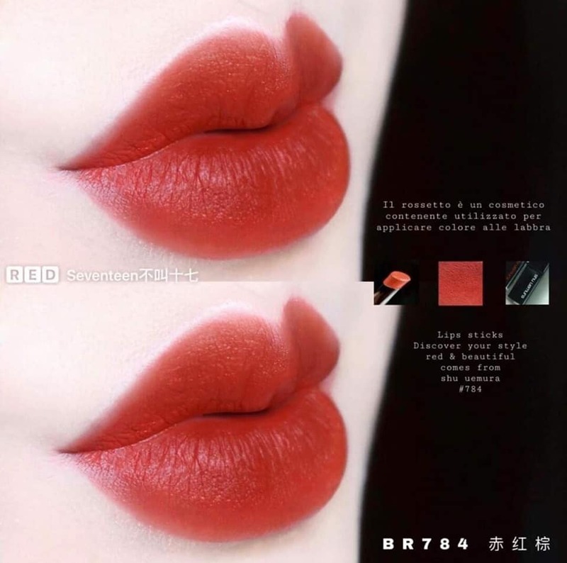 Son Thỏi Shu Uemura Matte Dạng Lì M Br784 3g