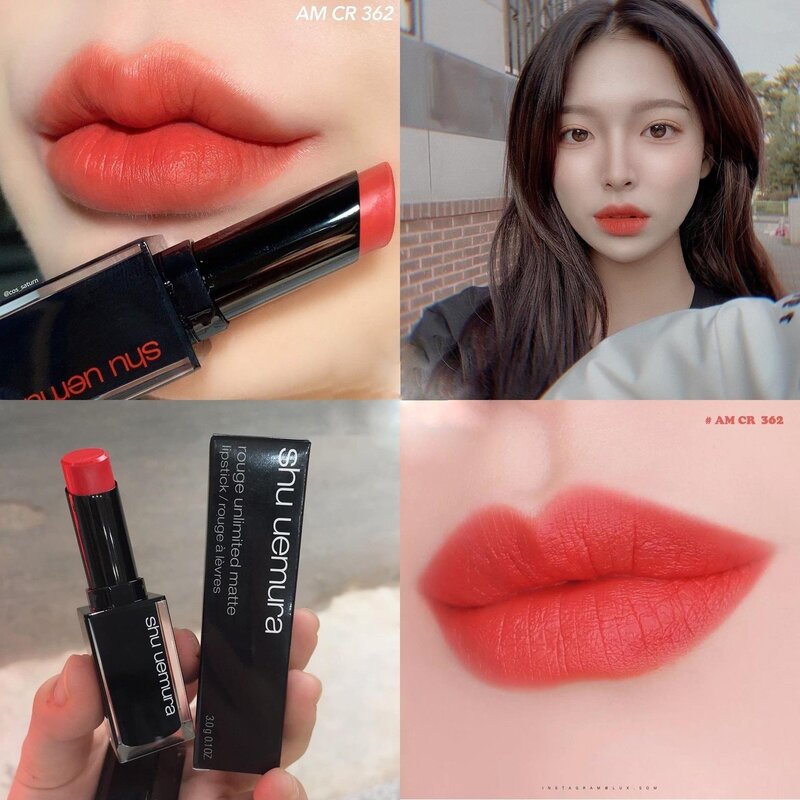 Son Thỏi Shu Uemura Matte Dạng Lì Amcr 362 3g