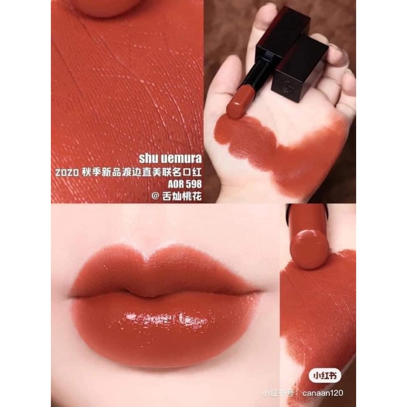 Son Thỏi Shu Uemura Matte Dạng Lì Aor 598 3g