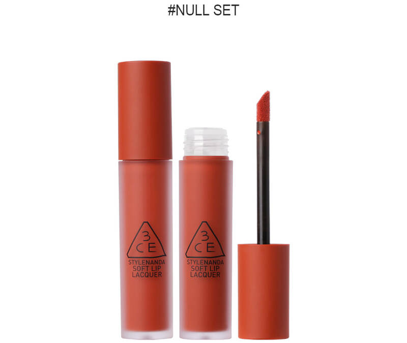 Son Kem 3CE Soft Lip Lacquer Null Set 6g