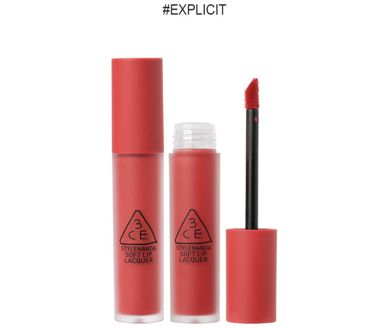 Son Kem 3CE Soft Lip Lacquer Explicit 6g
