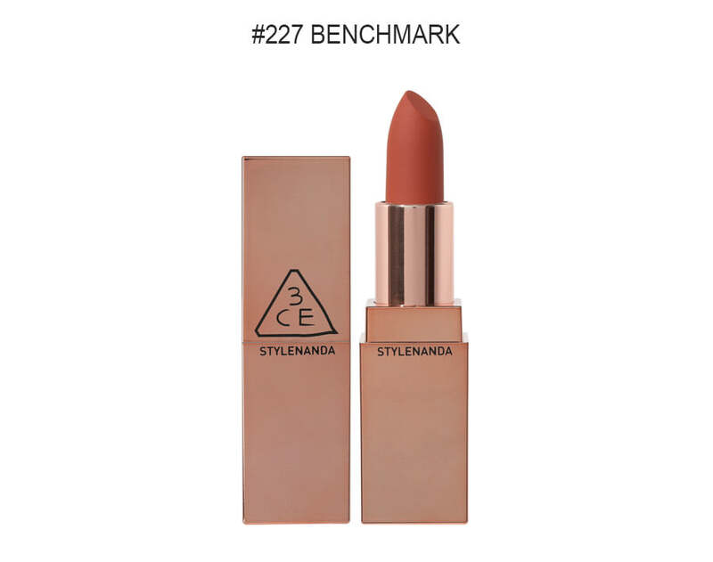 Son Thỏi 3CE Matte Lip Color Dạng Lì - 227 Benchmark