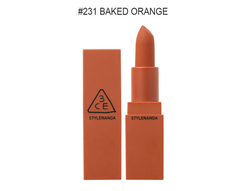 Son Thỏi 3CE Mood Recipe 231 Baked Orange 3.5g