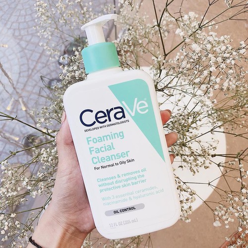 Sữa rửa mặt Cerave Foaming Facial Cleanser  355ml