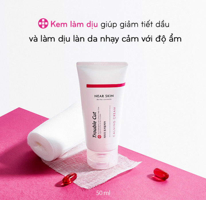 Kem Dưỡng MISSHA Near Skin Trouble Cut 50ml