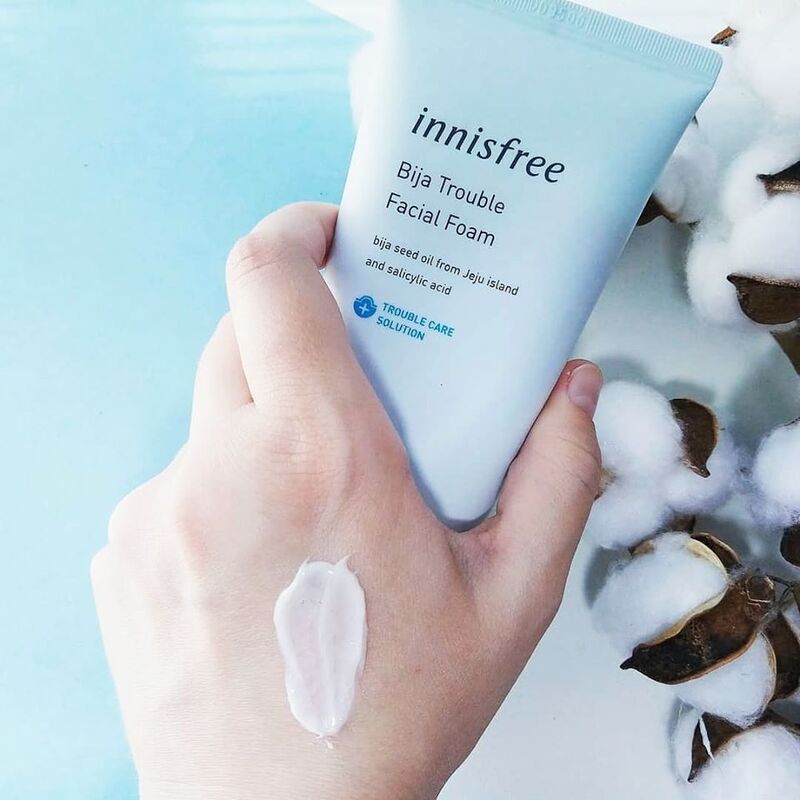 Sữa Rửa Mặt Innisfree Bija Trouble Facial Foam Cho Da Mụn 150g