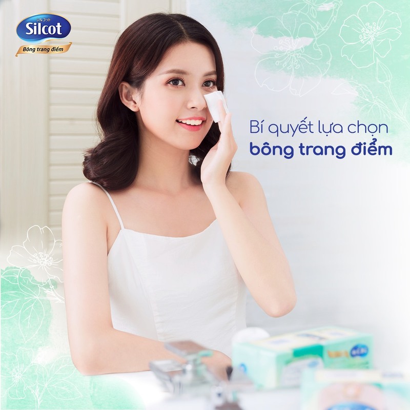 Bông Tẩy Trang Silcot Nhật Bản Cao Cấp 66 PCS