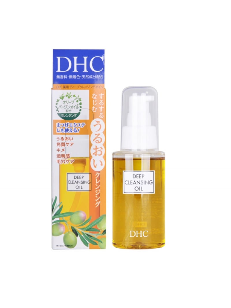 Dầu Tẩy Trang DHC Deep Cleansing Oil Chiết Xuất Olive Làm Sạch Sâu Da 70ml